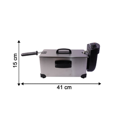 Orbit Heavy Duty 2000W Deep Fryer with 3 Litre Oil Capacity