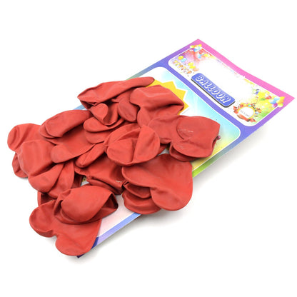 Decorative heart balloons