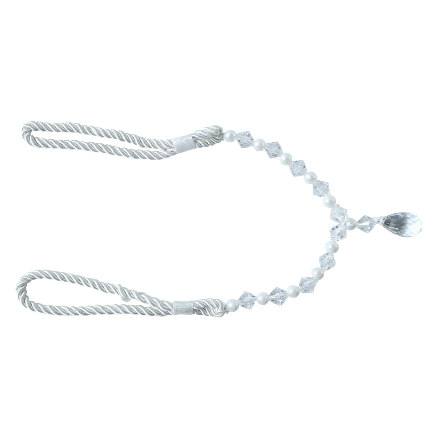 Stylish window curtain tieback