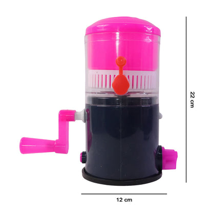 Portable manual fruit juicer