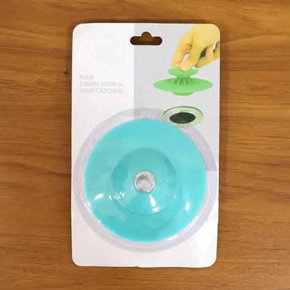 Round sink strainer stopper