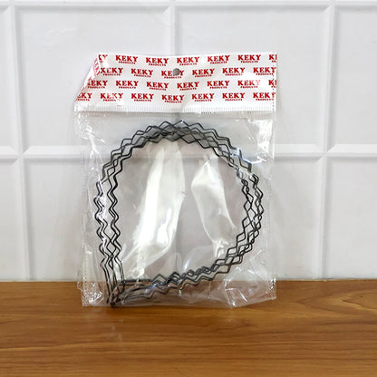 Premium Metal Zigzag Hair Bands (6 Pc)