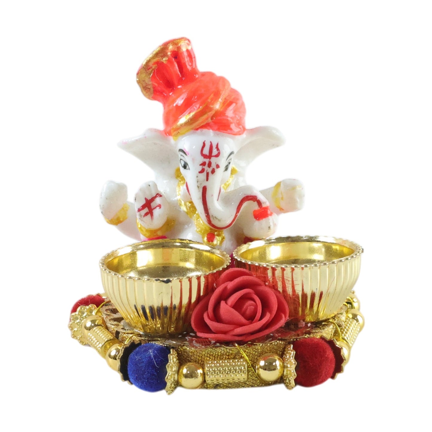 Hindu prayer thali set