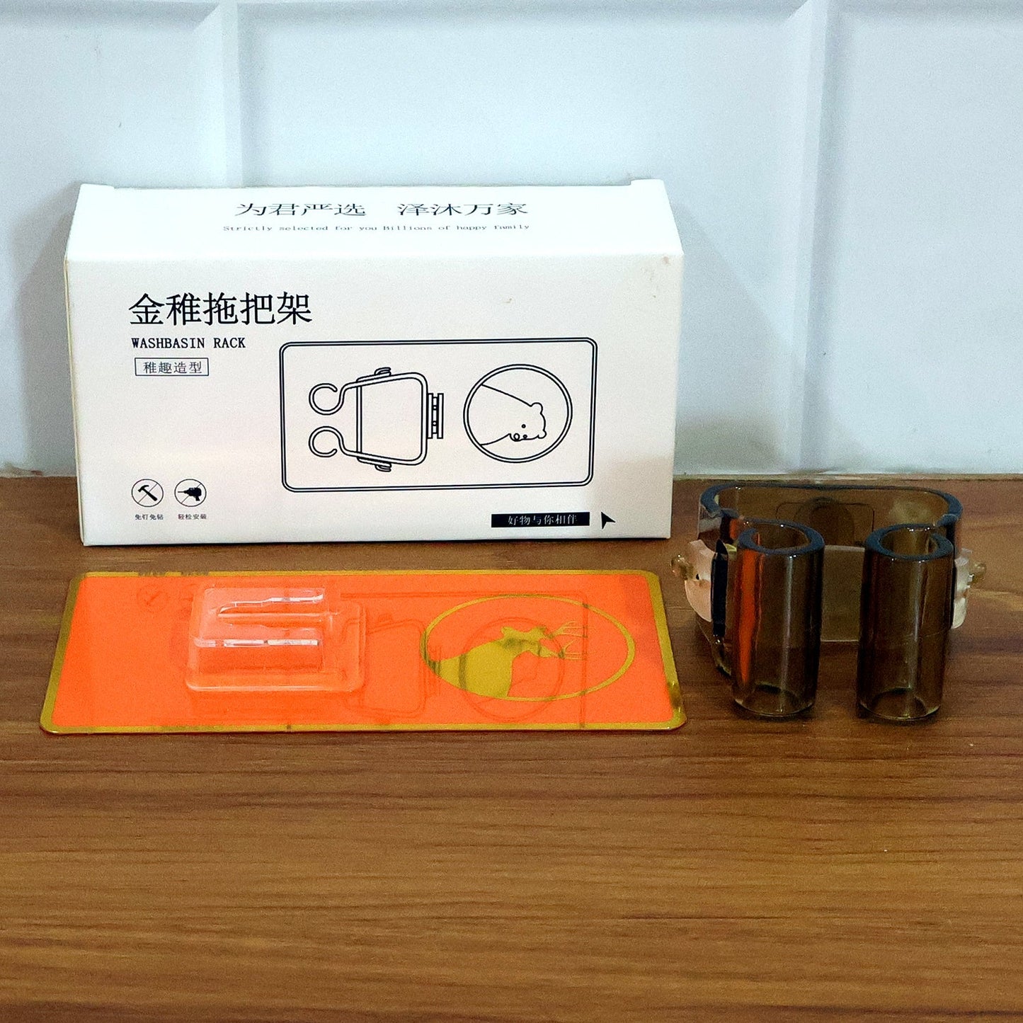mop holder clip for easy storage solution