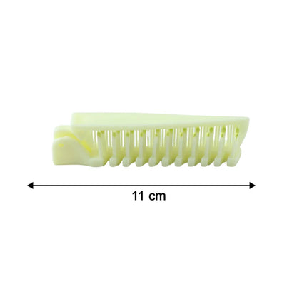 2 In 1 Foldable Hair Comb with Brush (1 Pc)