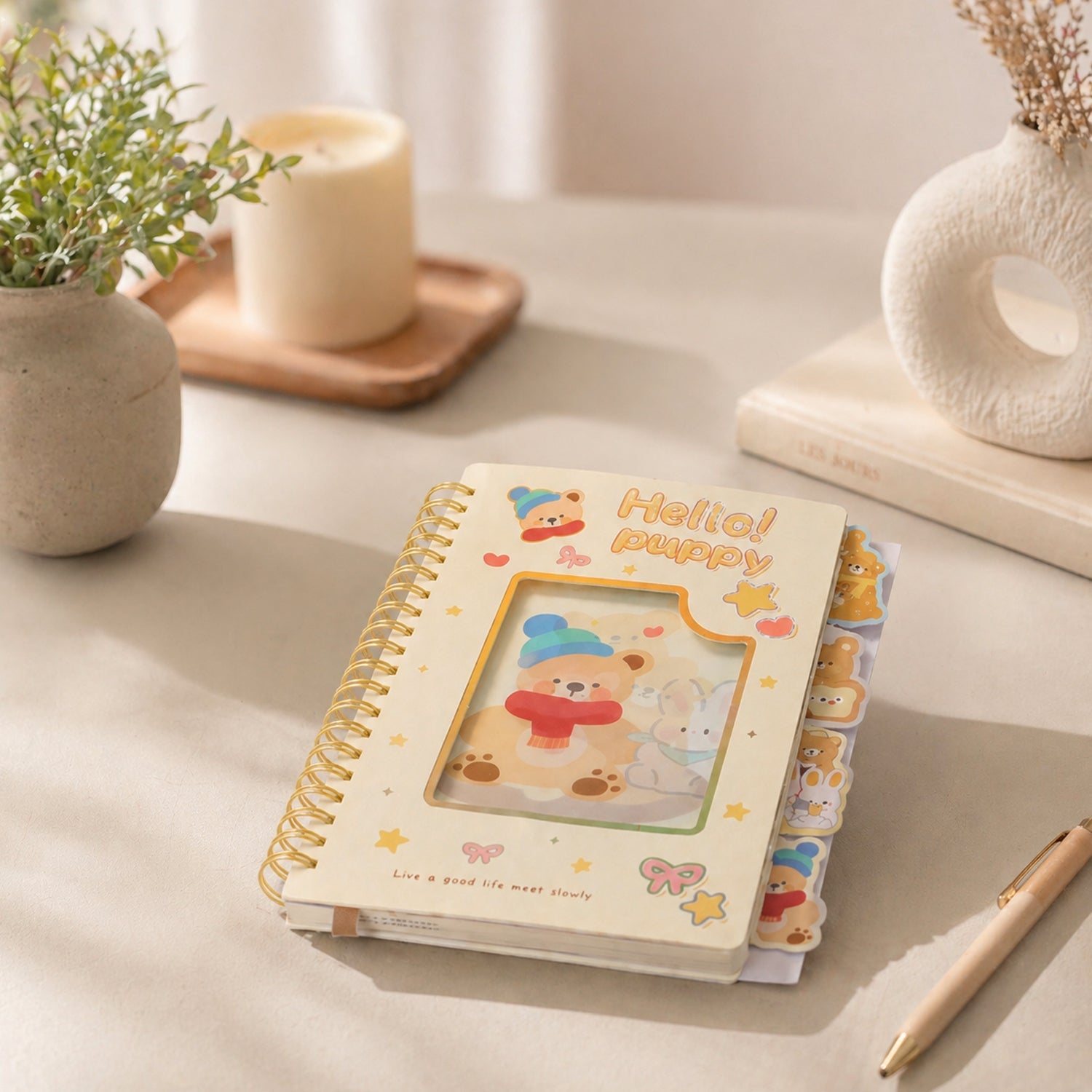 office school diary cartoon print