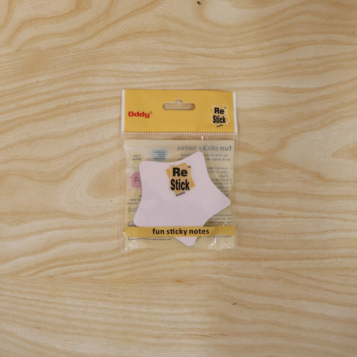 cute star notes pad