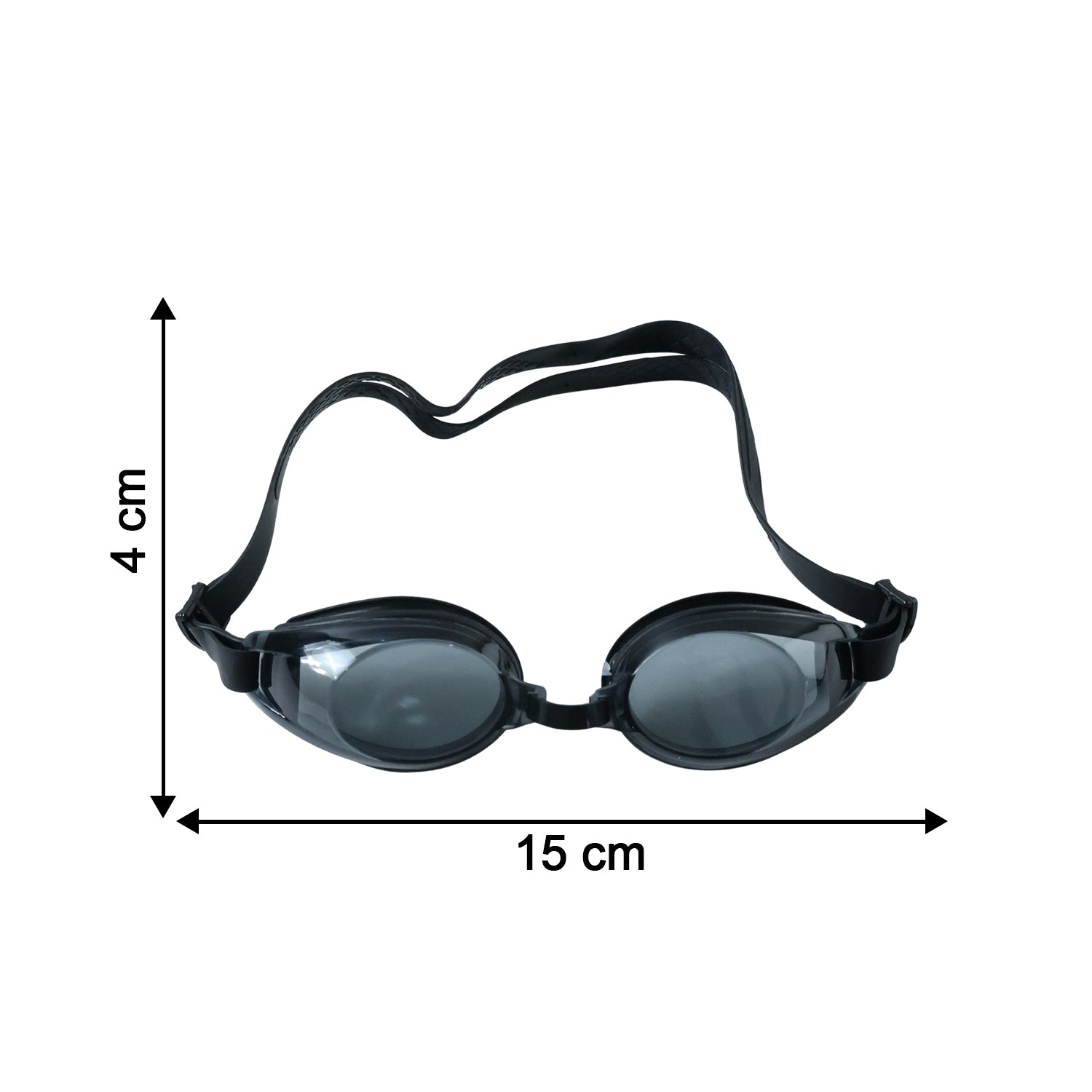 flexible strap swim goggles