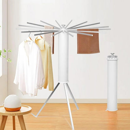 Octopus Rotating Clothes Drying Rack Stand (1 Pc)