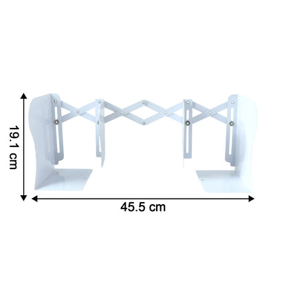 Adjustable Telescopic Iron Desk Book Stand (1 Pc)