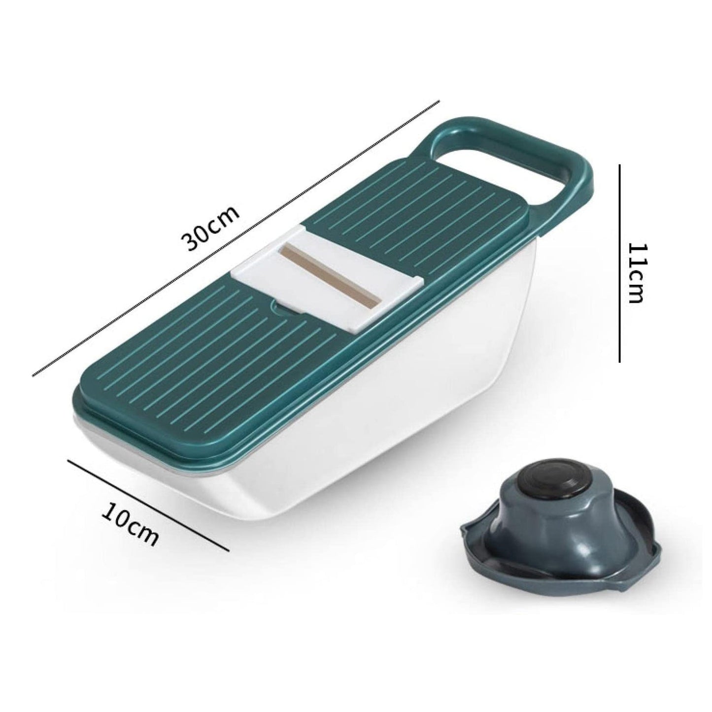Multifunctional Vegetable Slicer Cutter – Onion & Potato Slicer with 6 Blades & Peeler