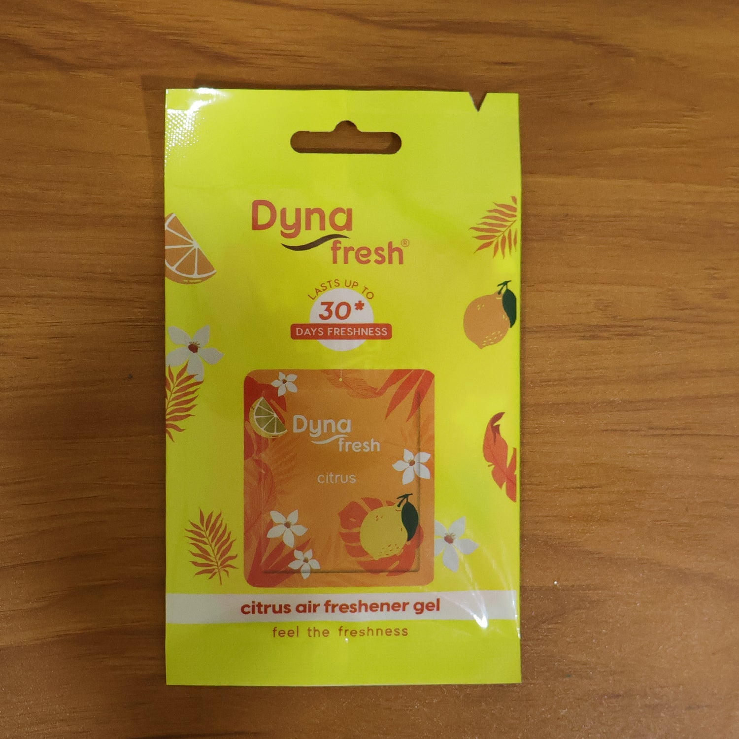ompact citrus deodorizing gel freshener