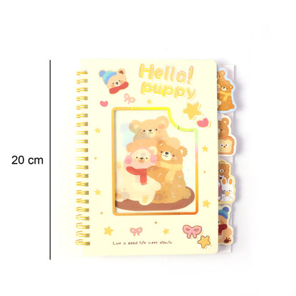 school notebook spiral binding design