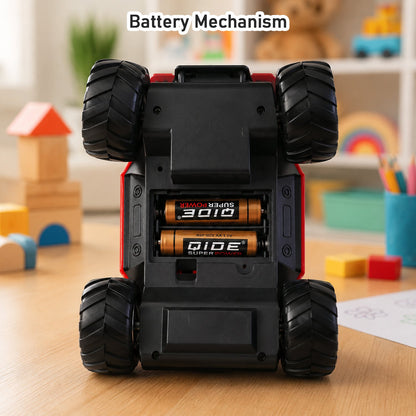 Kids Hunter Off-Road Friction Powered Toy Jeep Car (1 Pc)