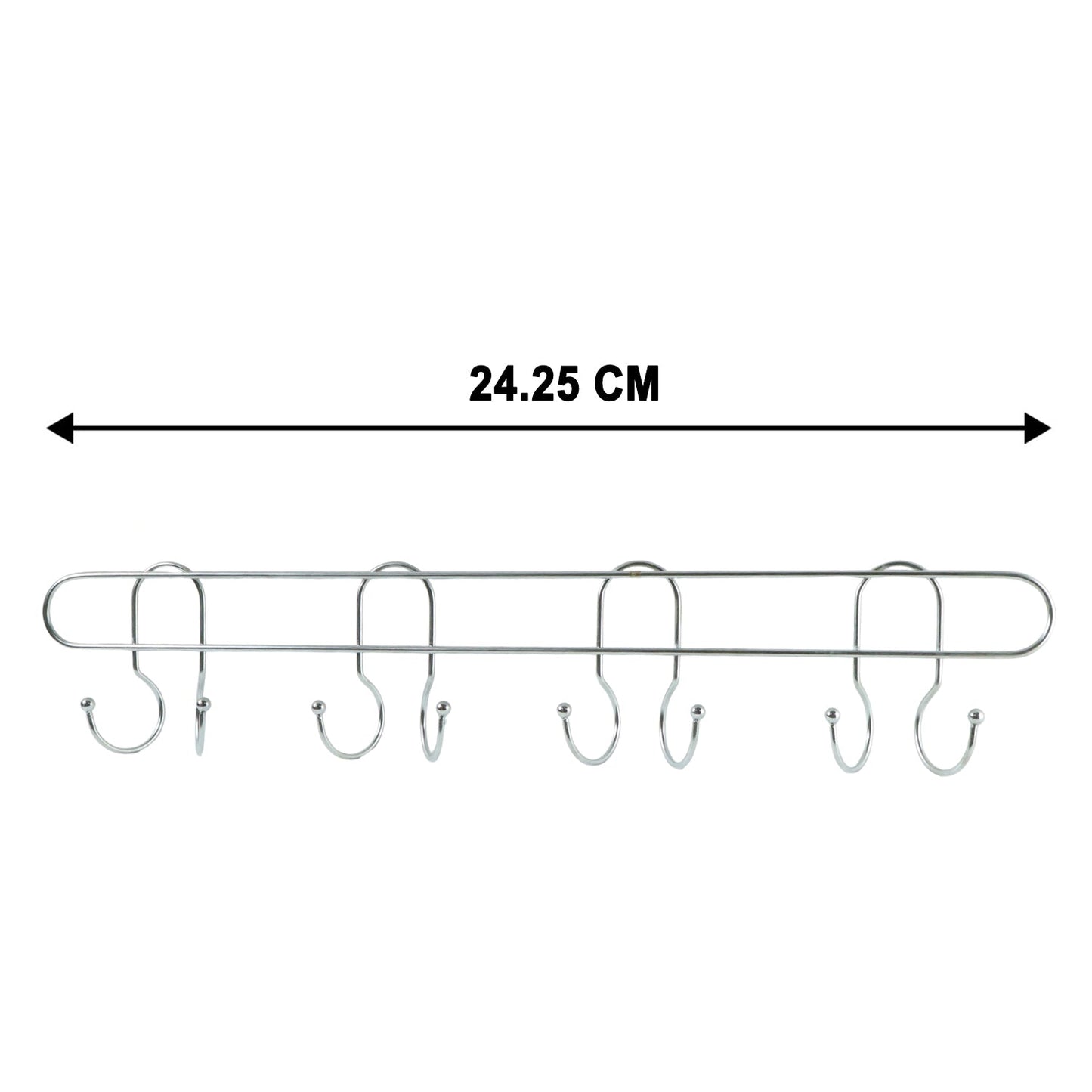 multi hook rack for towels bags and keys