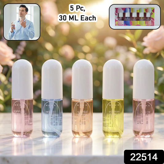 mini perfume gift set with five fragrance bottles Next Mist