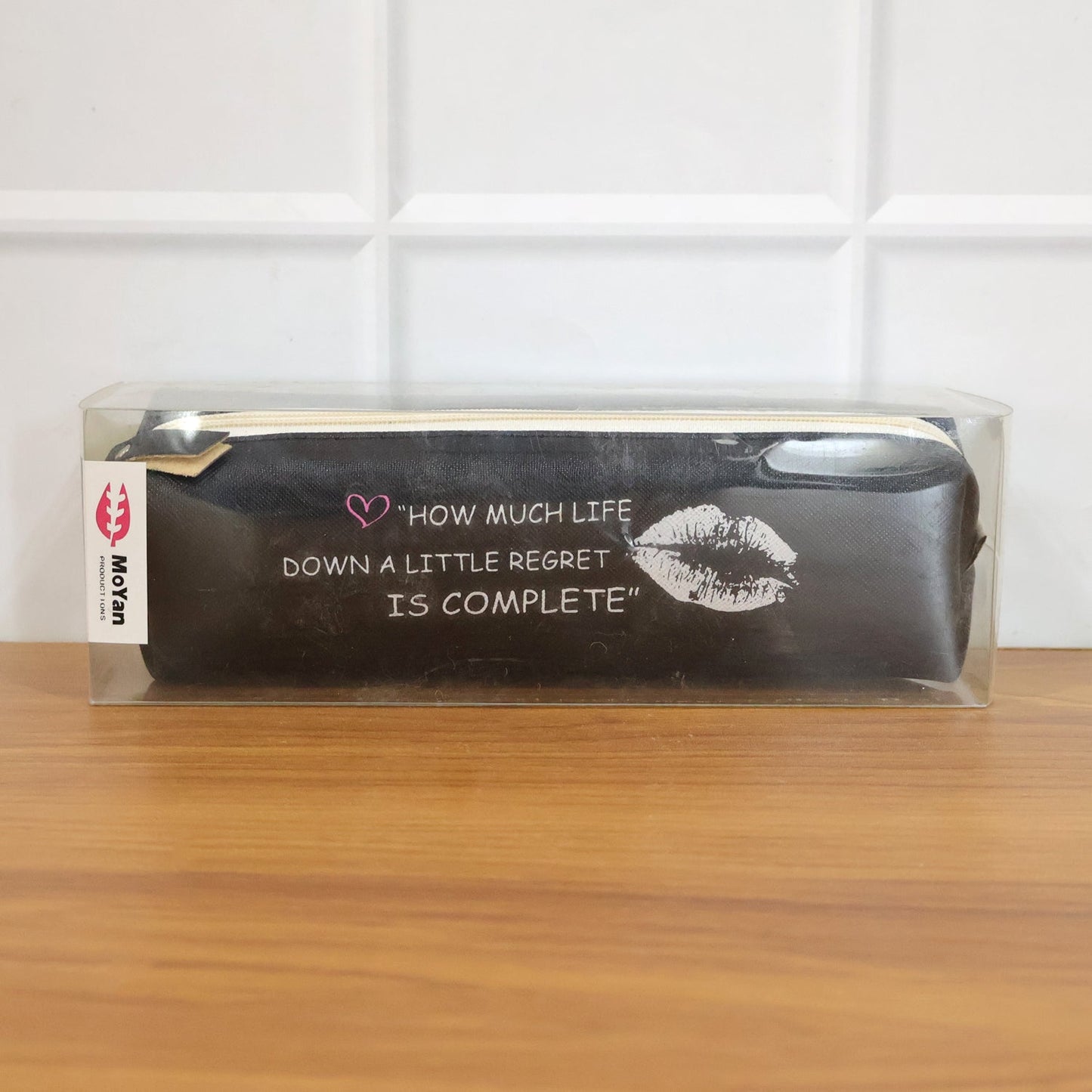 Stylish Printed Zipper Pencil Pouch Organizer (1 Pc)