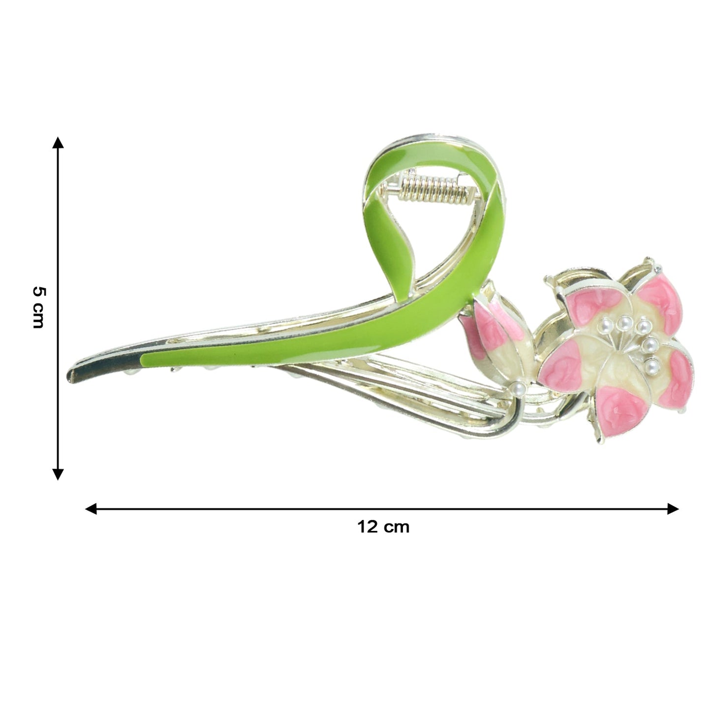 Elegant Floral Decorative Hair Claw Clip (1 Pc)