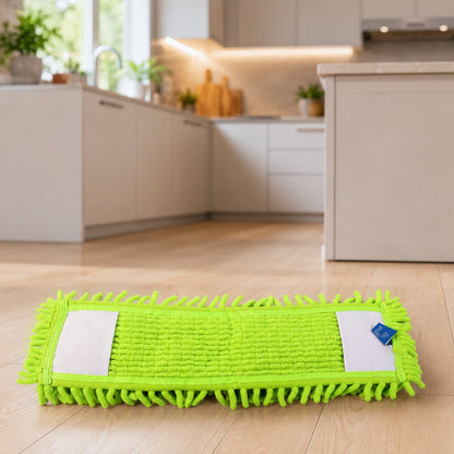 Microfiber Mop with Extendable Handle for Home & Office Cleaning  (Pipe Not Inluded)
