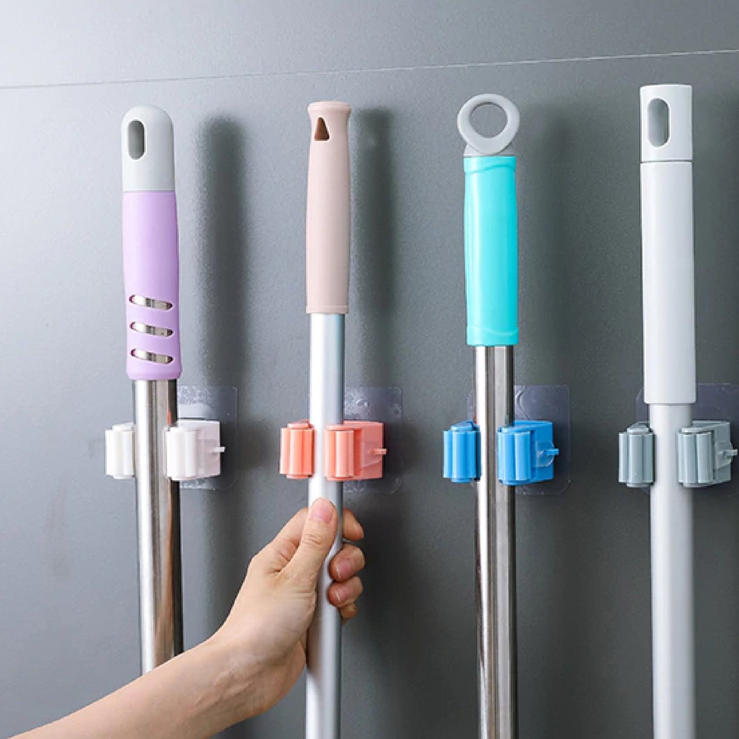  Magic Sticker Self Adhesive Mop Broom - main