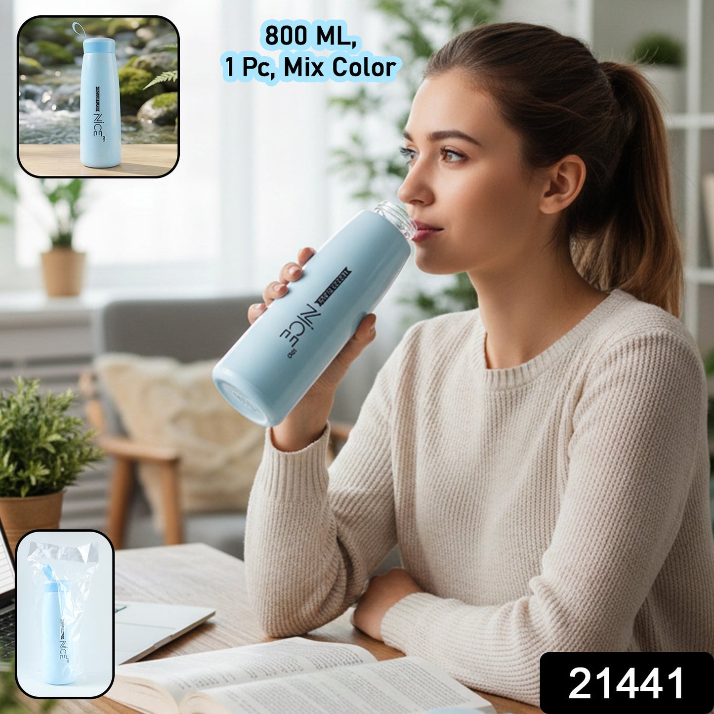 colorful plastic drinking bottle for daily use