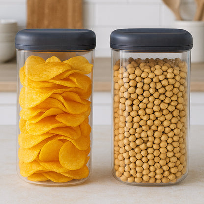 Supermom Airtight Kitchen Storage Containers – (2 Pc Set / 1500 ml)