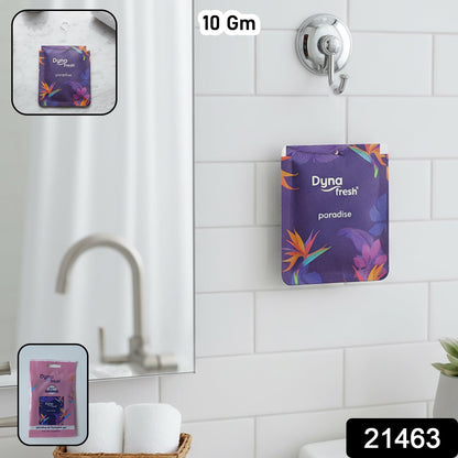 Bathroom hanging gel air freshener paradise scent