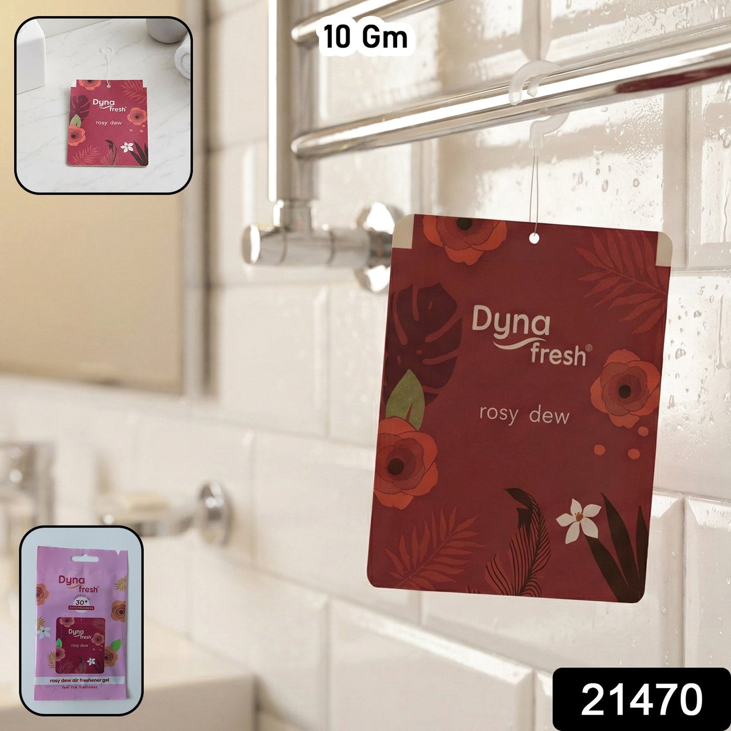Rosy dew fragrance gel air freshener