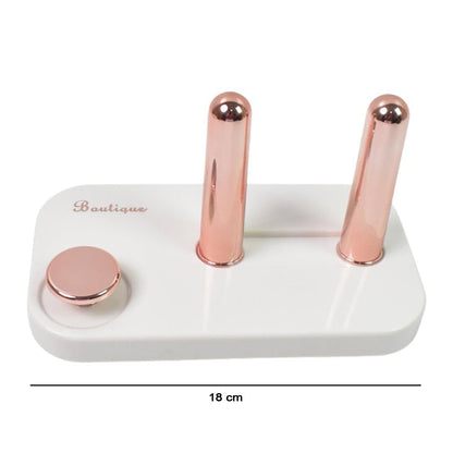 Wall Mount Hair Dryer Holder Stand Heat Resistant Blow Dryer Holder (1 Pc)