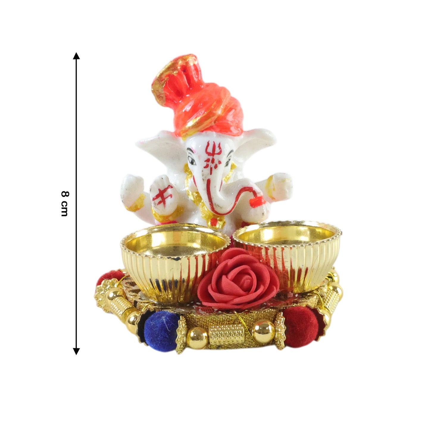 festival pooja thali plate