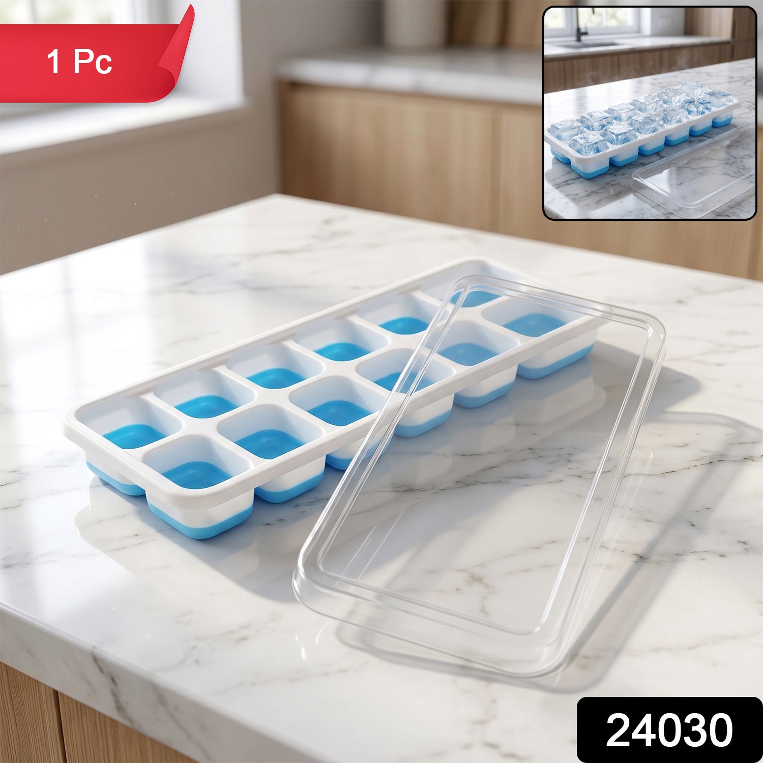 14 Grid Ice Cube Tray