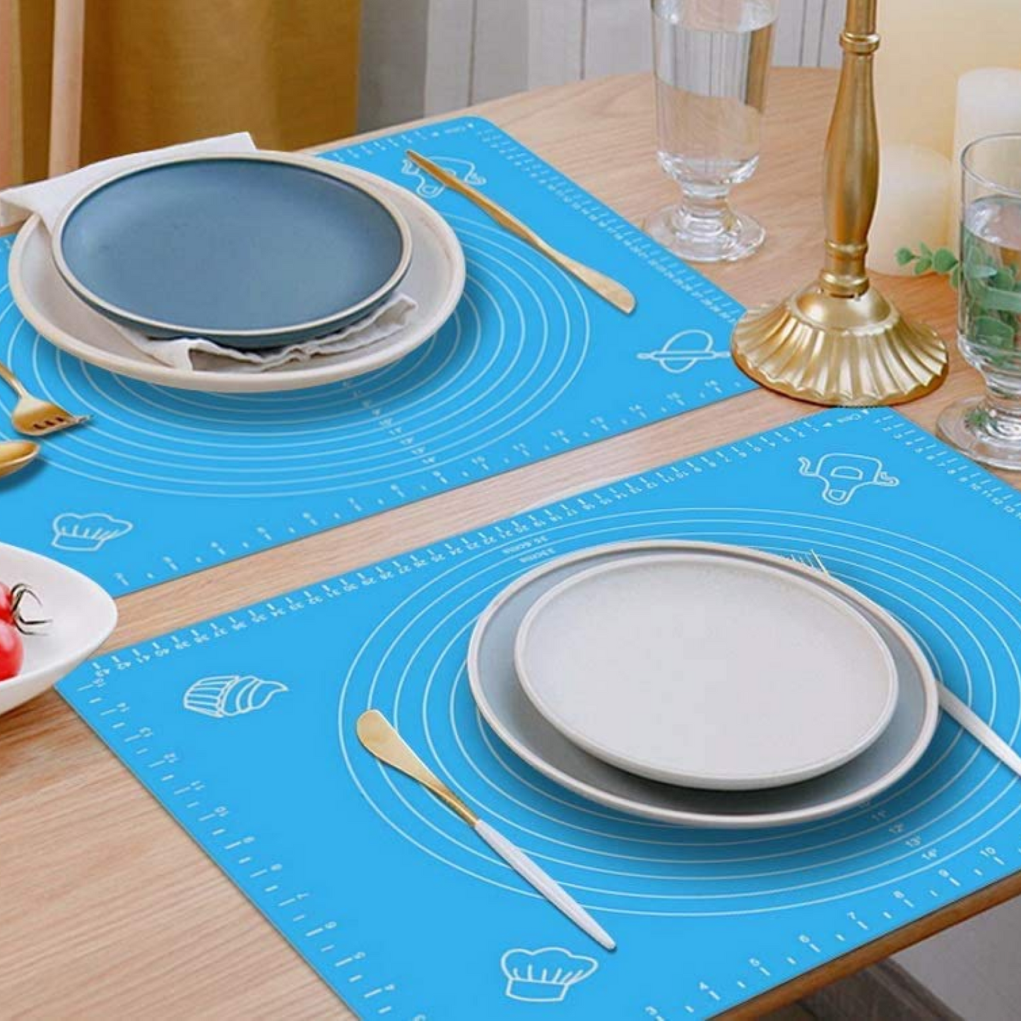  Silicone Baking Mat Rolling Mat - packaging