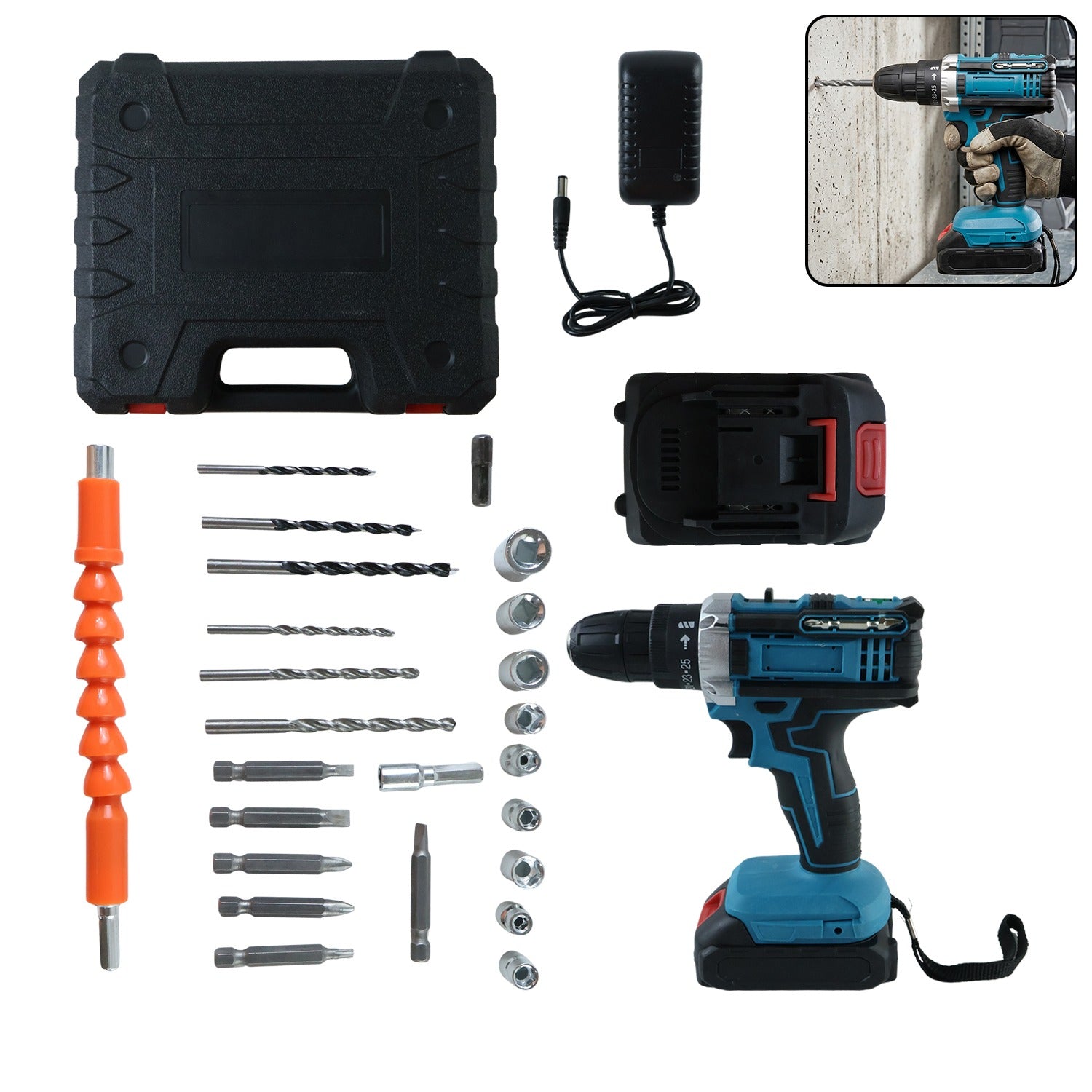 Rechargeable Cordless Drill Machine