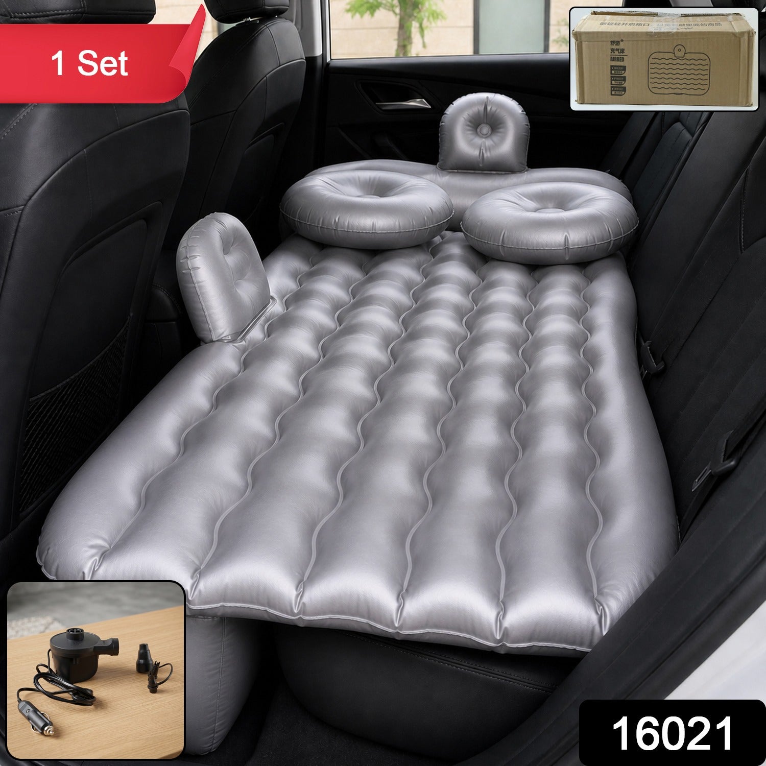 inflatable car bed set