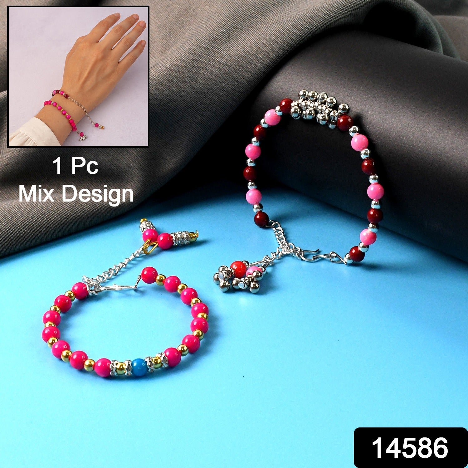 Trendy Ethnic Beaded Bracelet 
