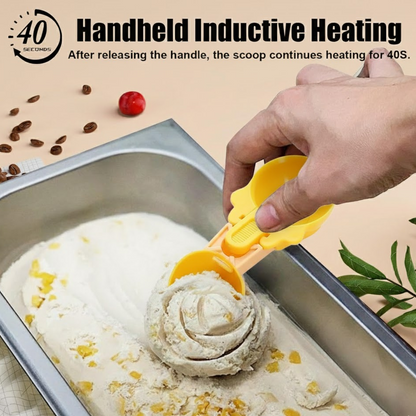 plastic ice cream scoop spoon
