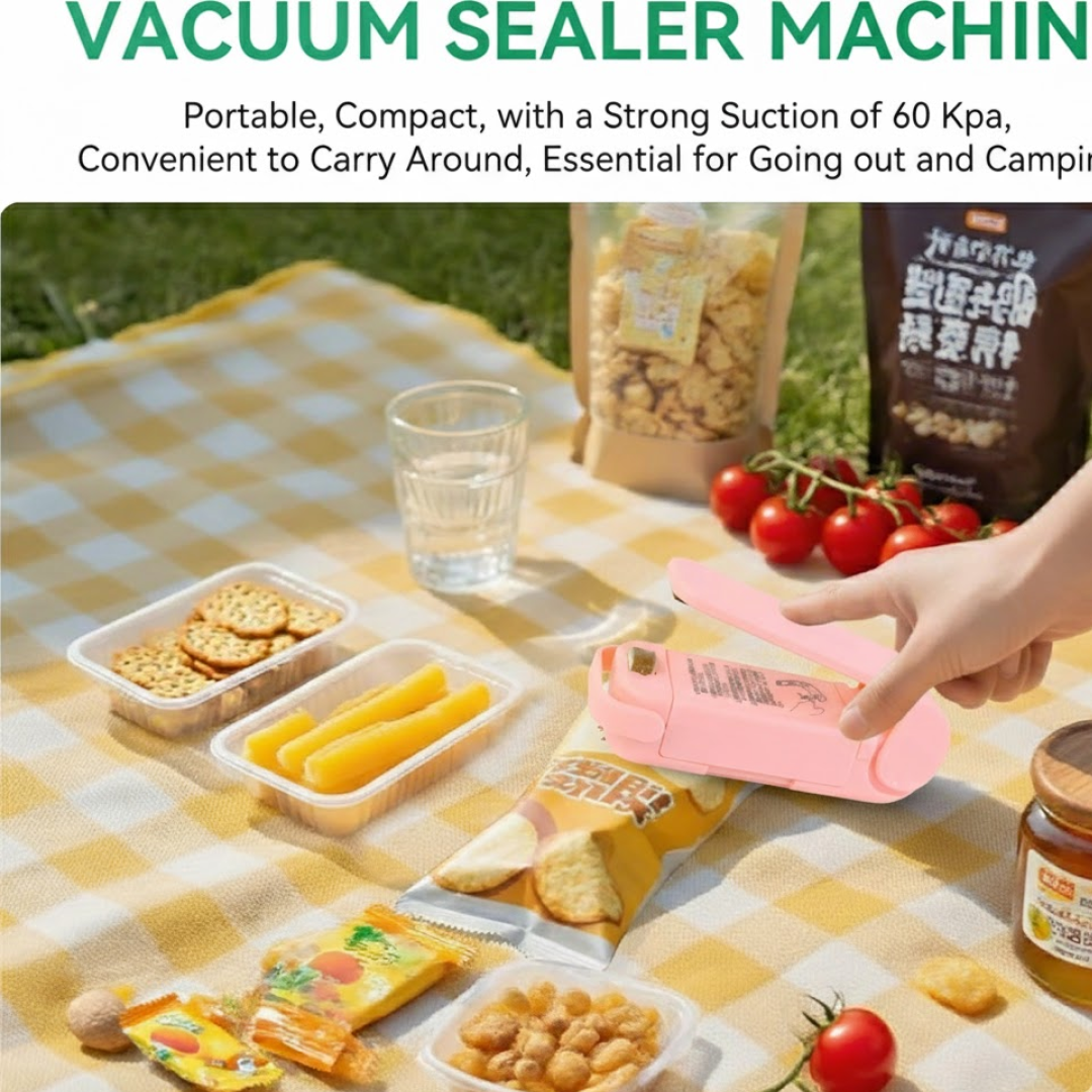  Mini Plastic Bag Sealer Heat Sealing Machine - alternative angle