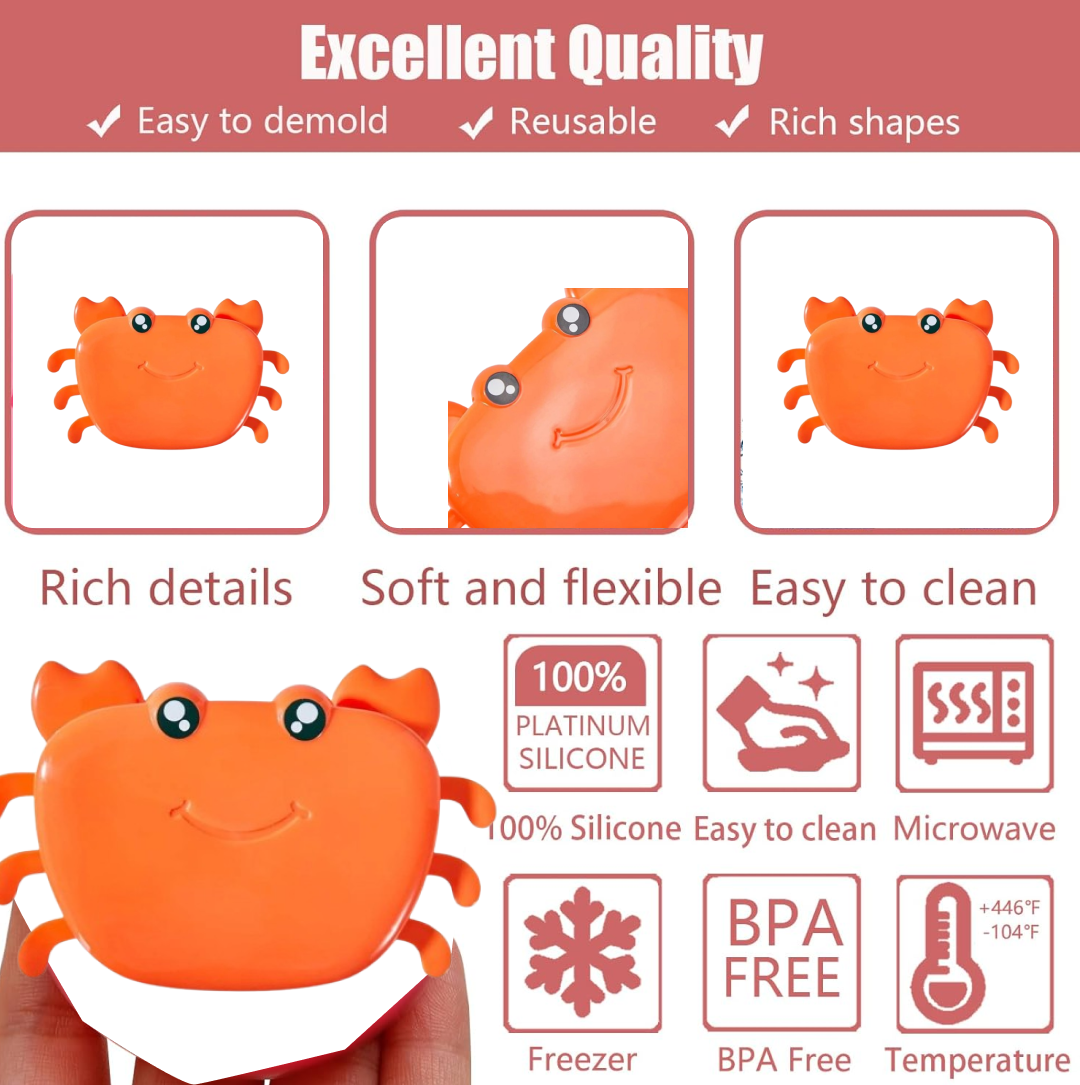 crab shape ice tray