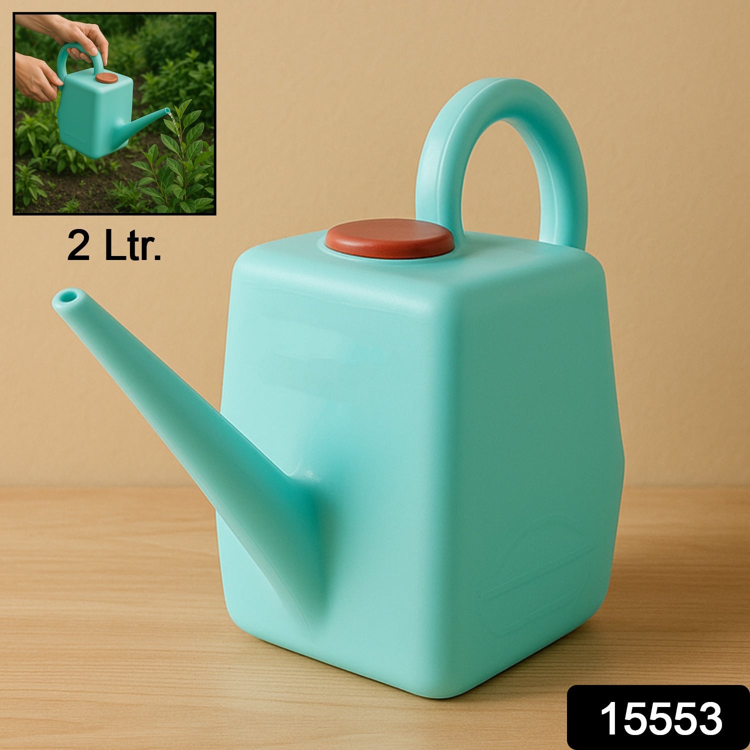 Grip N Flow Plastic Garden Sprinkler Can