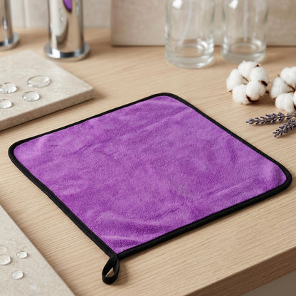 Purple Soft Microfiber Cloth