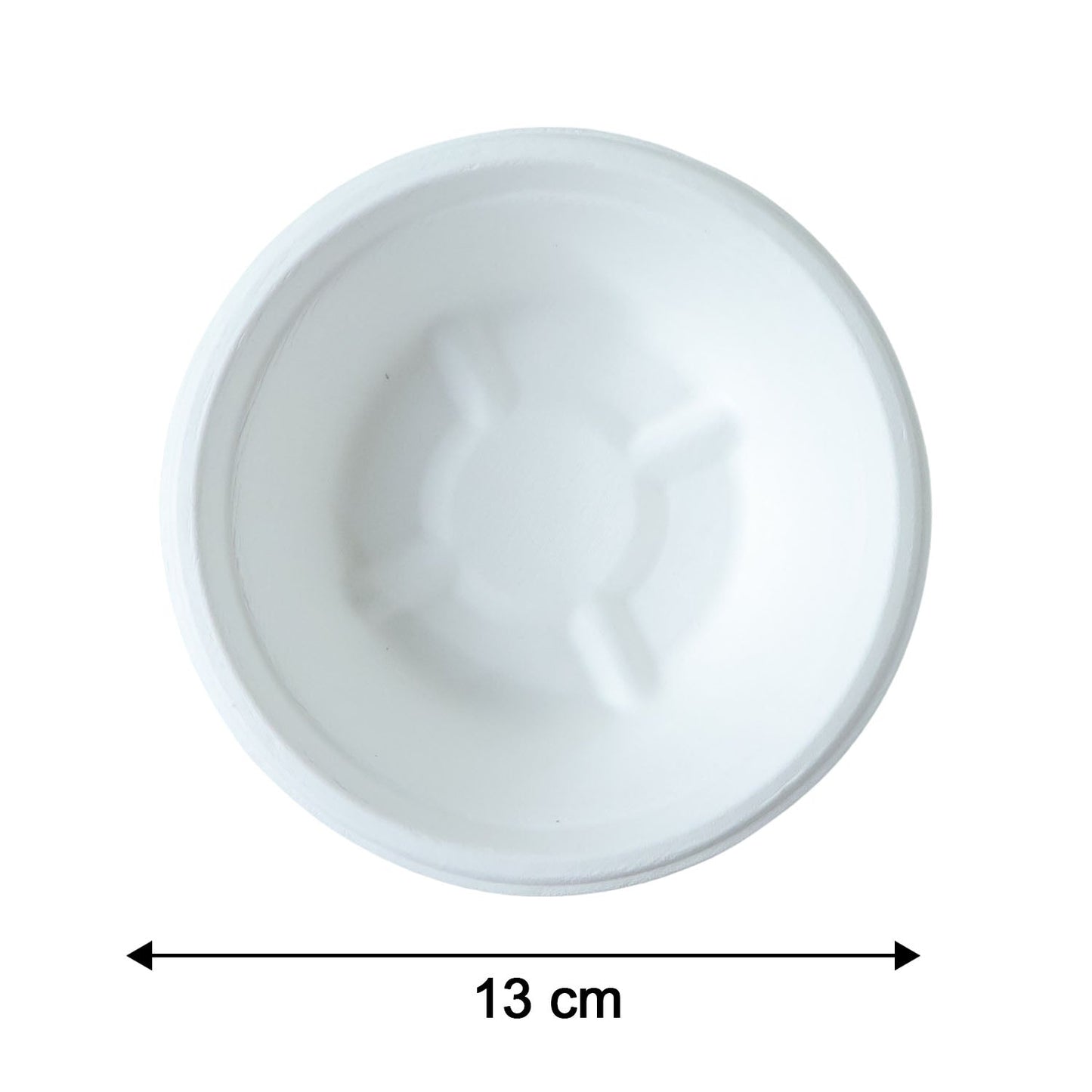 Vegnar 240 ml Compostable Bagasse Bowl (10 Pc)