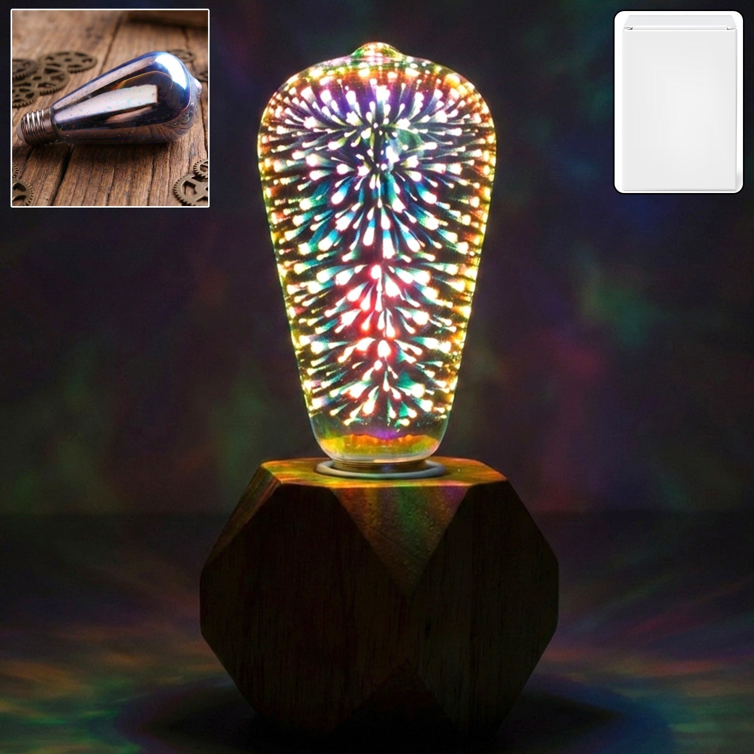 3D LED bulb