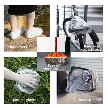 Disposable shower cap packaging