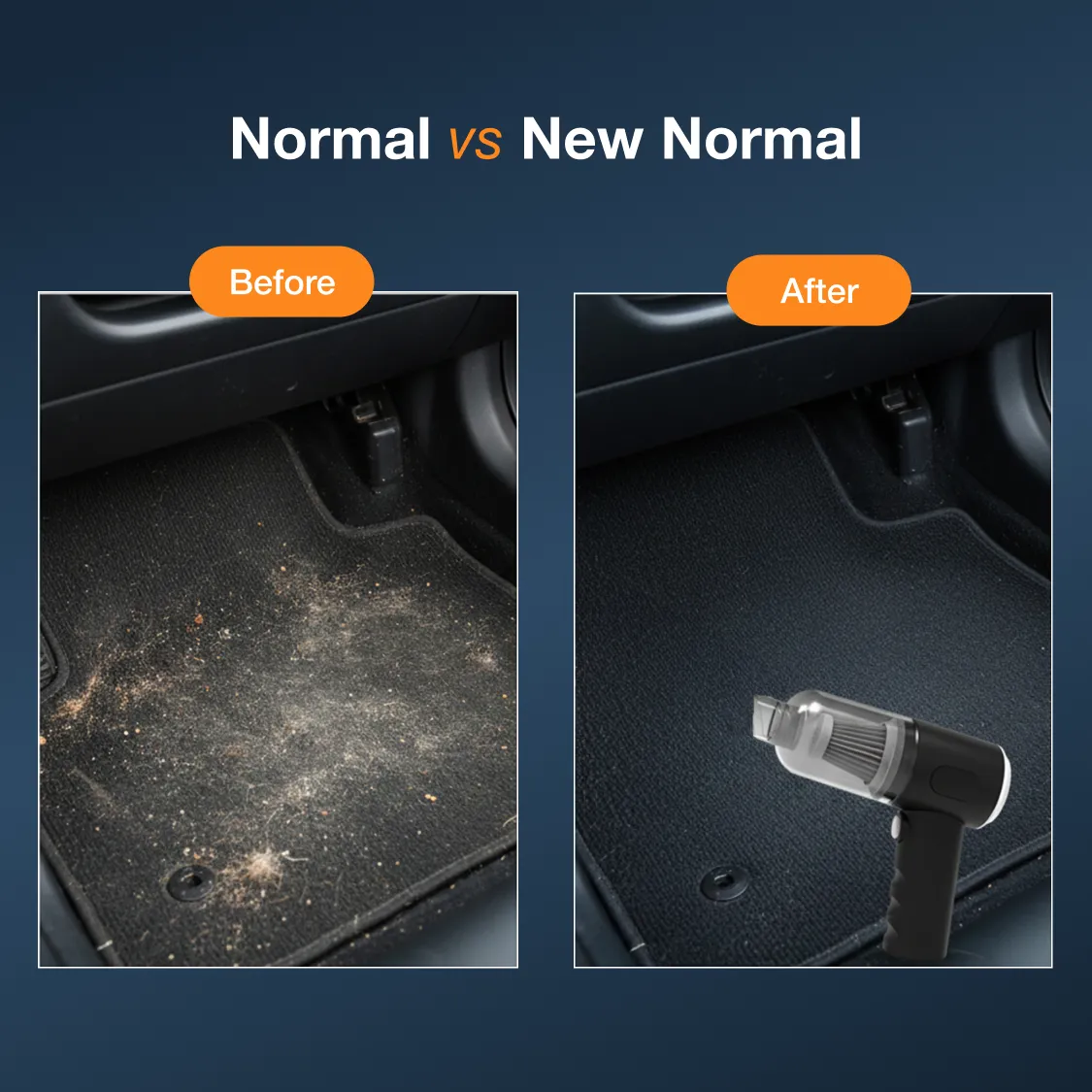  3 in 1 Mini Car Vacuum – Wireless, Rechargeable, Blower & - alternative angle