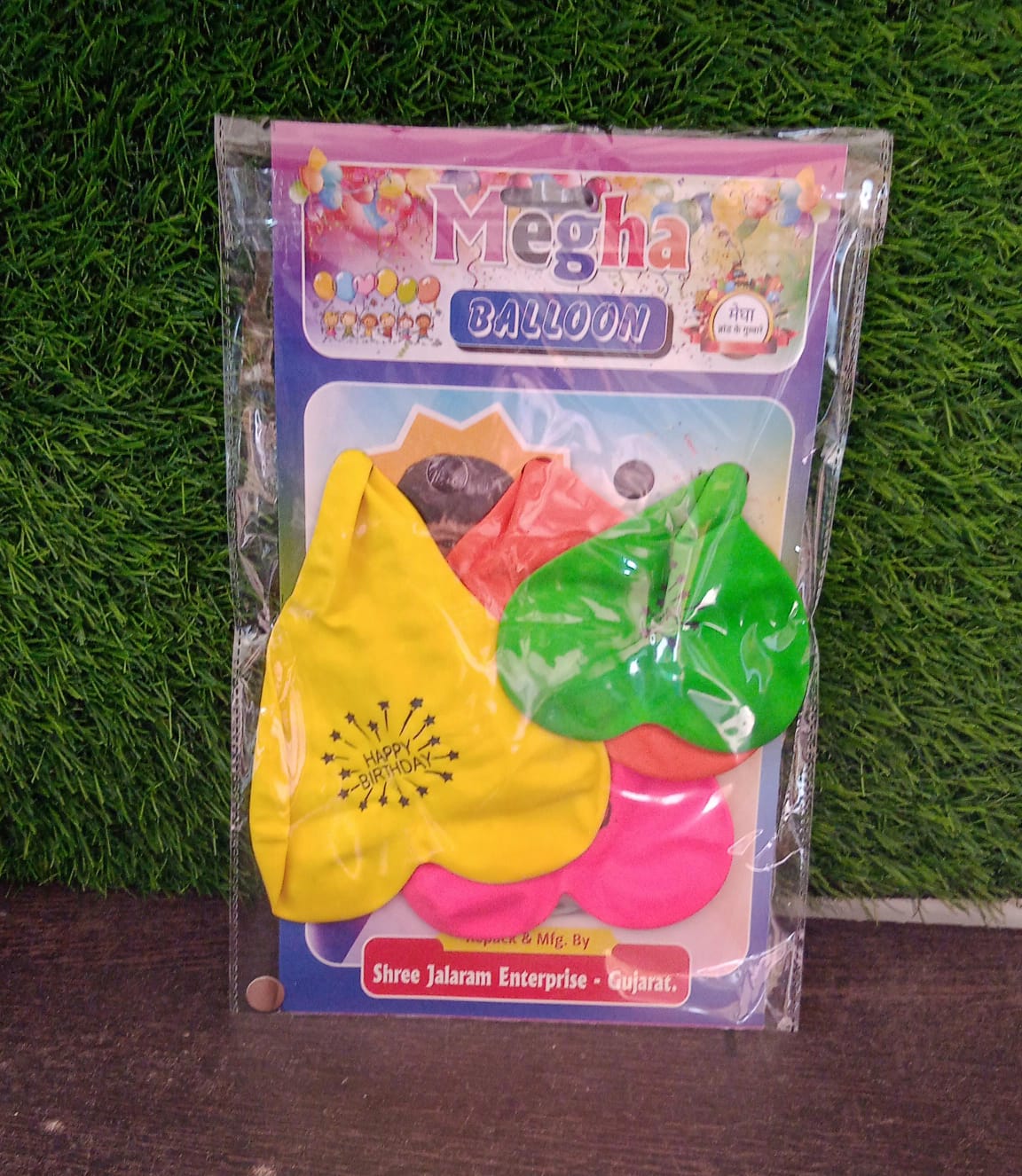 Decorative heart balloons