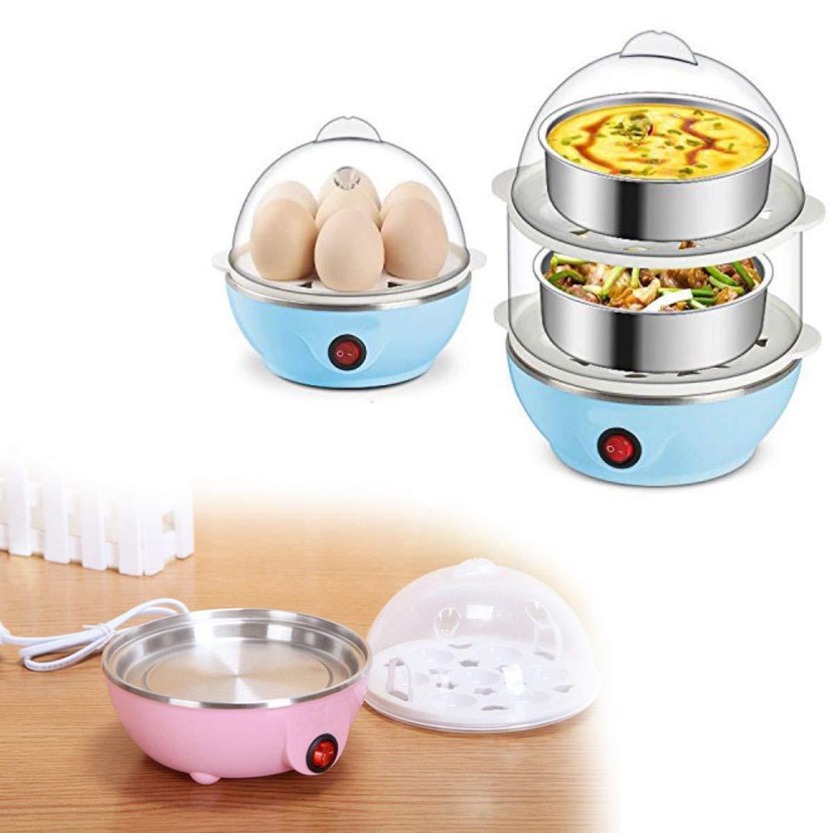 Egg Boiler Poacher Cooker Electric Steamer 2 Layer - packaging shot