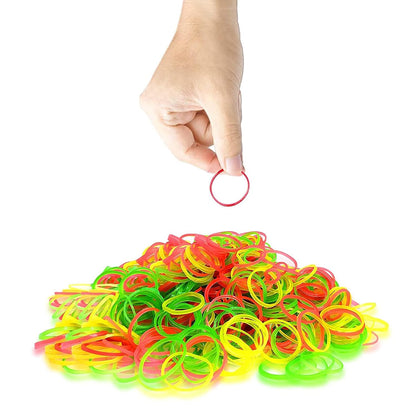 Strong & Reusable Rubber Bands: Multicolor (1.5 Inch 100 GM)