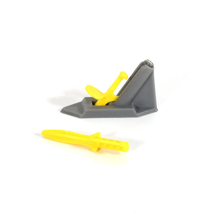 Junior Rocket Launcher Military Theme Plastic Bullet Toy for Play (30 Pcs Set)