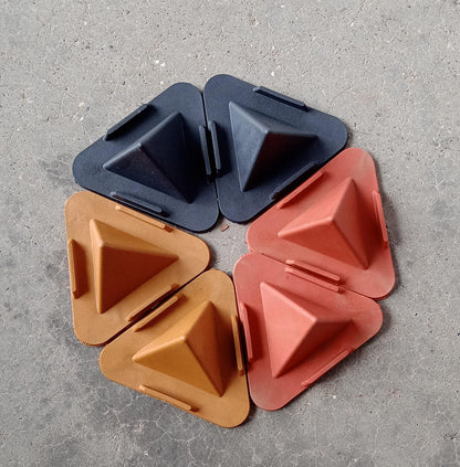 Pyramid Mobile Stand with smartphone charging while mounted