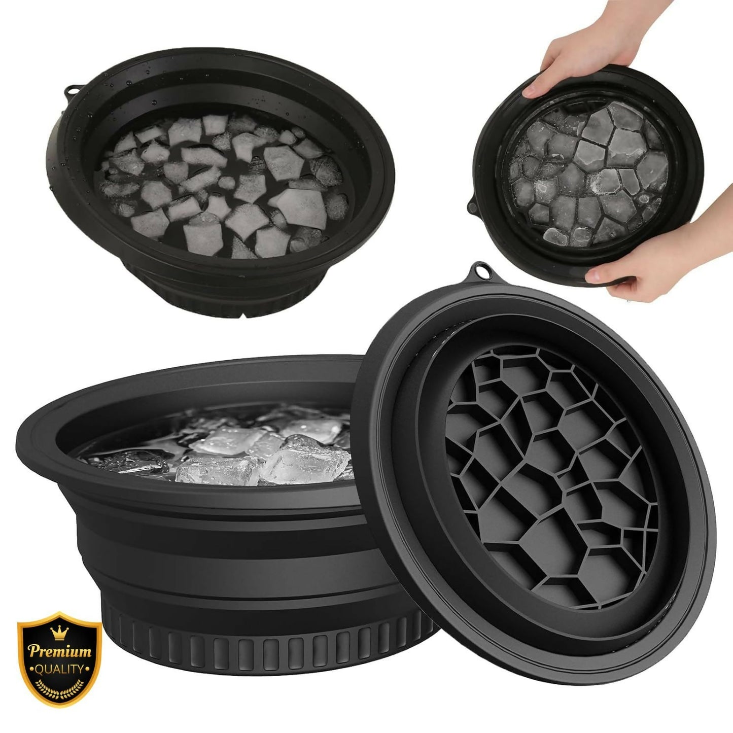  Silicone Face Ice Bowl - main